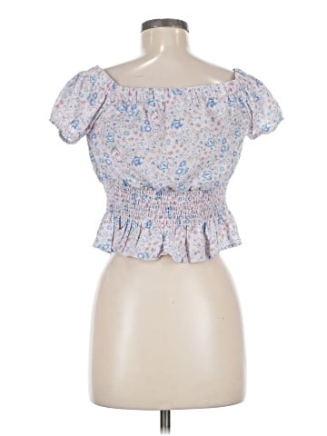 Ultra Flirt Short Sleeve Blouse (view 2)