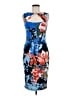Cache Print Blue Cocktail Dress Size M - photo 1