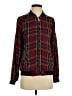 Sanctuary 100% Rayon Plaid Burgundy Jacket Size XS - photo 1