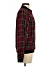 Sanctuary 100% Rayon Plaid Burgundy Jacket Size XS - photo 4