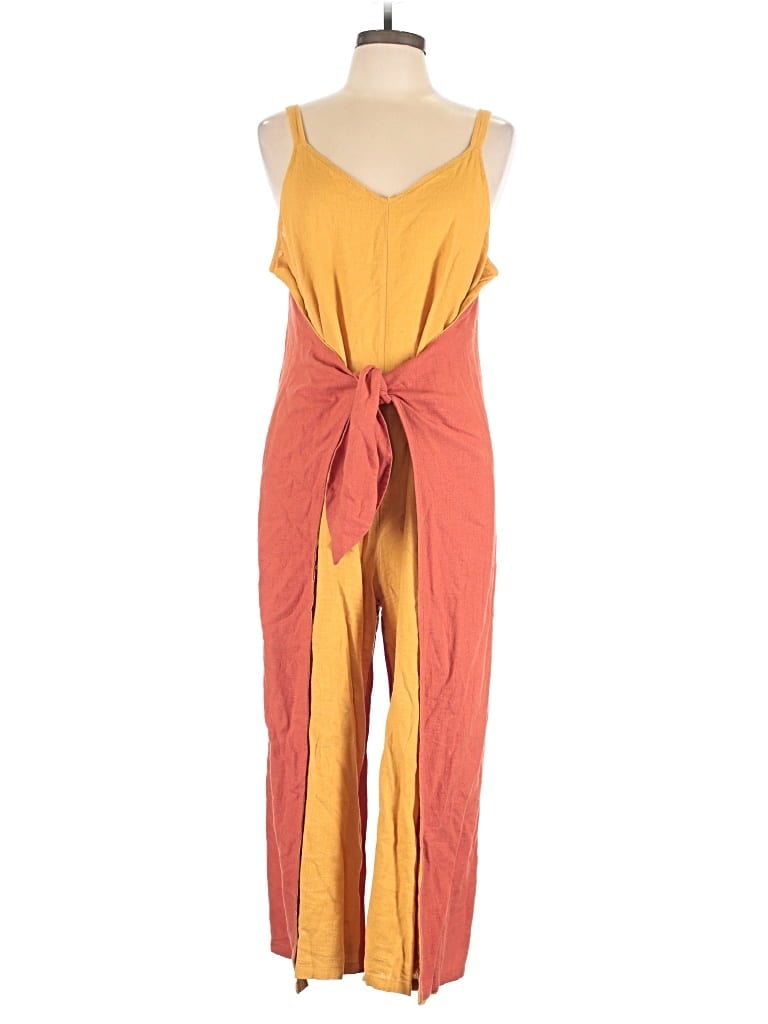 Pre-owned Royalty Jumpsuit In Orange