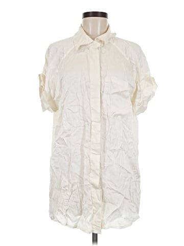 William Rast Short Sleeve Silk Top (view 1)