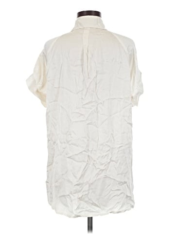 William Rast Short Sleeve Silk Top (view 2)