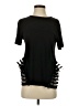 Clu Black Short Sleeve Top Size S - photo 1