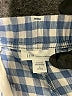 J.Jill Checkered-gingham Blue Linen Pants Size Lg Petite - photo 7
