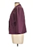 Christopher & Banks 100% Acetate Purple Blazer Size L - photo 5
