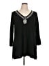IMAN Black Pullover Sweater Size XL - photo 1