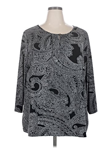 Liz Claiborne Career 3/4 Sleeve Blouse (view 1)