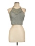 SO Gray Sleeveless Blouse Size L - photo 1