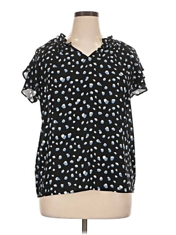 Pleione Short Sleeve Blouse (view 1)