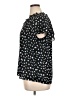Pleione 100% Polyester Black Short Sleeve Blouse Size XL - photo 5