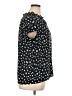 Pleione 100% Polyester Black Short Sleeve Blouse Size XL - photo 4