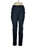 Eva Longoria Chevron-herringbone Blue Jeans Size 14 - photo 1