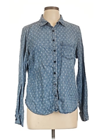 Maurices Long Sleeve Button-Down Shirt (view 1)