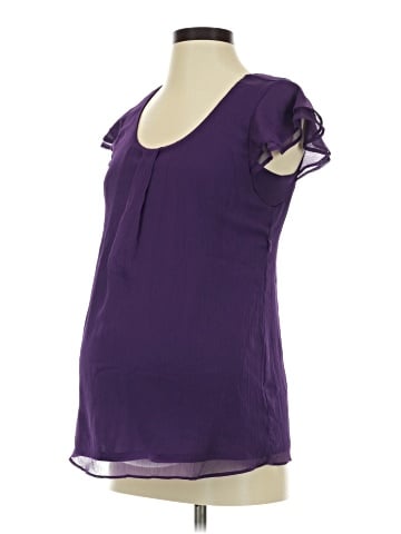 Motherhood Short Sleeve Blouse (view 1)