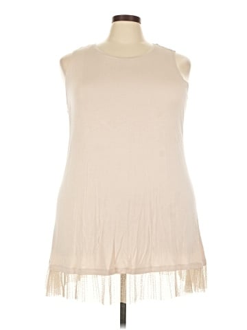 Logo Layers Sleeveless Blouse (view 1)