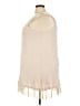 Logo Layers Ivory Sleeveless Blouse Size 3X - photo 5
