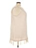 Logo Layers Ivory Sleeveless Blouse Size 3X - photo 4