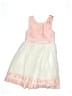 Jona Michelle 100% Polyester Argyle Ivory Dress Size 8 - photo 1