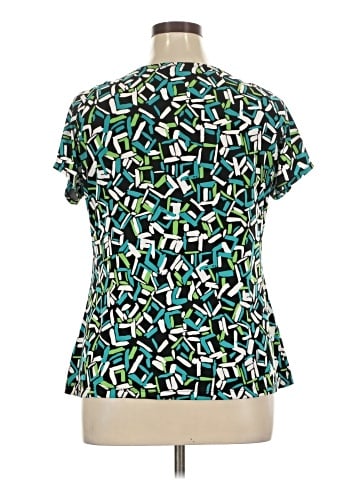 Notations Short Sleeve Blouse (view 2)