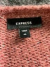 Express Solid Burgundy Pullover Sweater Size XS - photo 7
