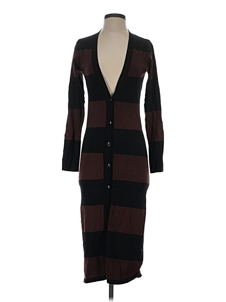 Pre-owned Unbranded Cardigan Sweater In Brown
