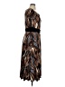 Unbranded Print Brown Casual Dress Size 14 - photo 4