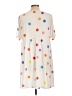 ASOS Polka Dots Ivory Casual Dress Size 10 - photo 2
