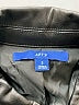 Apt. 9 100% Polyester Black Faux Leather Jacket Size S - photo 6