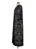 Studio One Paisley Black Casual Dress Size XL - photo 5