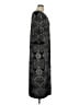 Studio One Paisley Black Casual Dress Size XL - photo 4