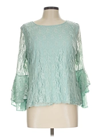 Coldwater Creek 3/4 Sleeve Blouse (view 1)