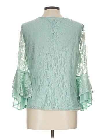 Coldwater Creek 3/4 Sleeve Blouse (view 2)