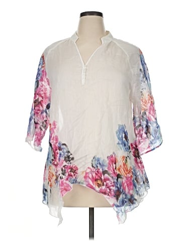 grand & greene 3/4 Sleeve Blouse (view 1)