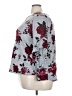 AGB Floral Gray Pullover Sweater Size 3X - photo 5