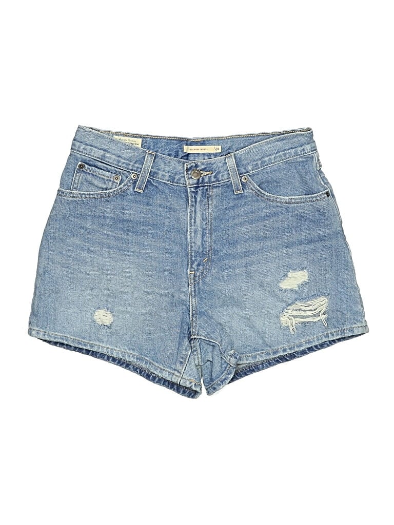 Pre-owned Levi's Denim Shorts In Blue