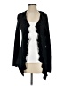 Magaschoni 100% Cotton Black Cardigan Size S - photo 1