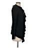 Magaschoni 100% Cotton Black Cardigan Size S - photo 4