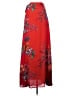 Lulus 100% Polyester Red Formal Skirt Size S - photo 2