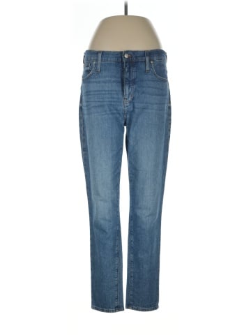 Madewell Tall 9" Mid-Rise Skinny Jeans in Comfort Stretch: Eco Edition (view 1)