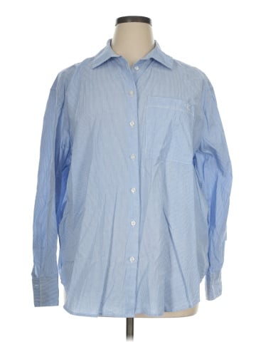 Calvin Klein Long Sleeve Button-Down Shirt (view 1)