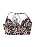 PQ Animal Print Pink Swimsuit Top Size S - photo 1
