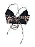 PQ Animal Print Pink Swimsuit Top Size S - photo 2