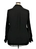 Mossimo 100% Polyester Black Long Sleeve Blouse Size XXL - photo 2