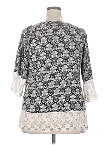Solitaire 3/4 Sleeve T-Shirt (view 2)