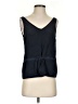 Mango Polka Dots Blue Black Sleeveless Top Size XS - photo 1