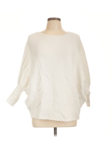 Hem & Thread Pullover Sweater (view 1)