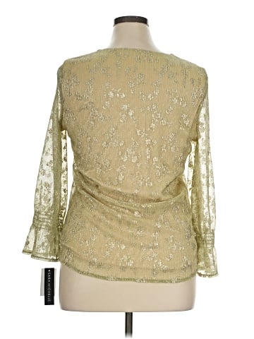 Sara Michelle 3/4 Sleeve Blouse (view 2)
