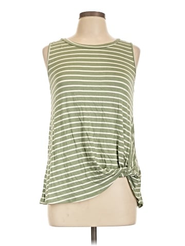 emerald Sleeveless T-Shirt (view 1)