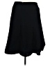 Relativity 100% Polyester Solid Black Casual Skirt Size 14 - photo 2